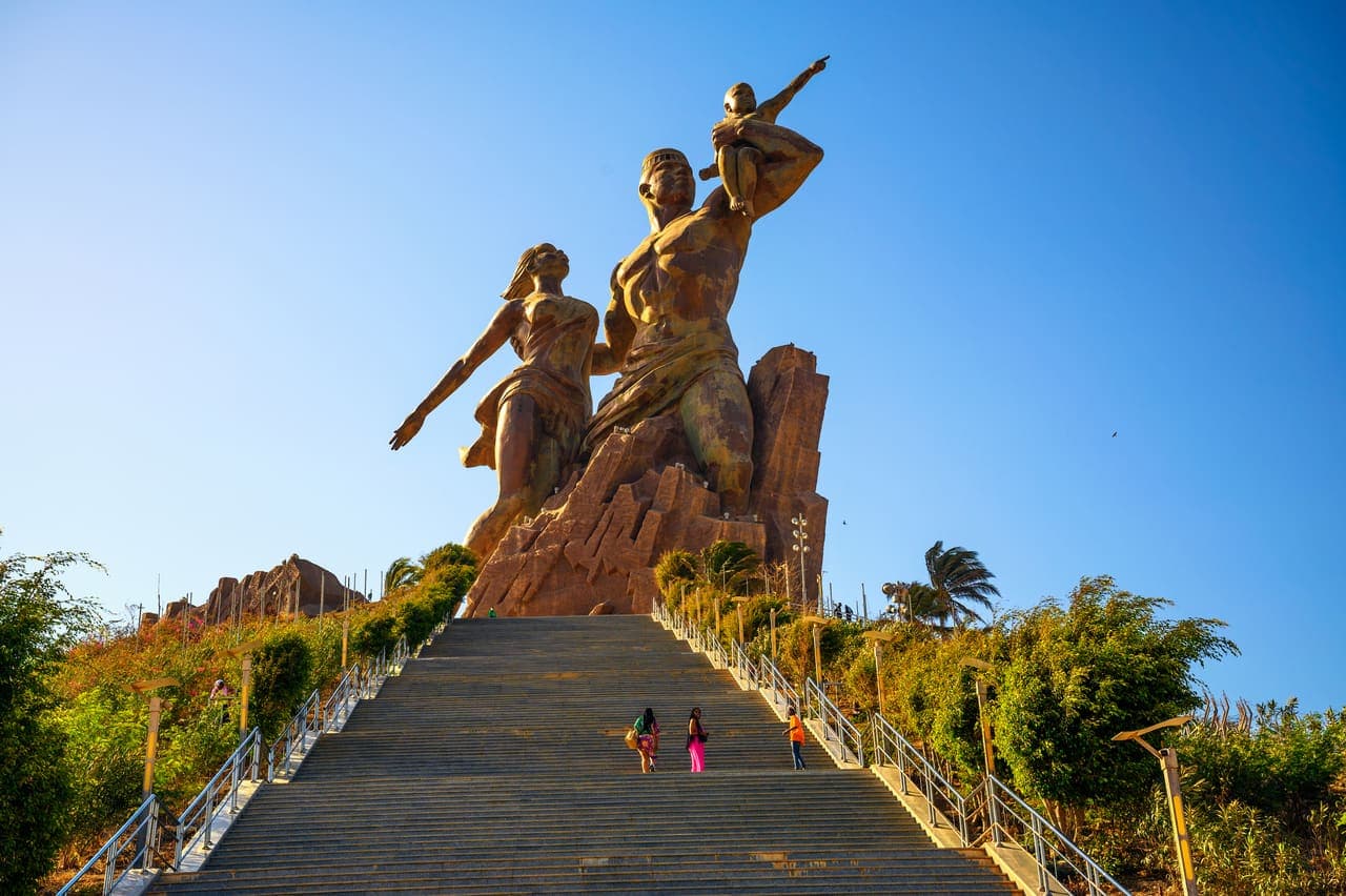 African Renaissance Monument in Dakar