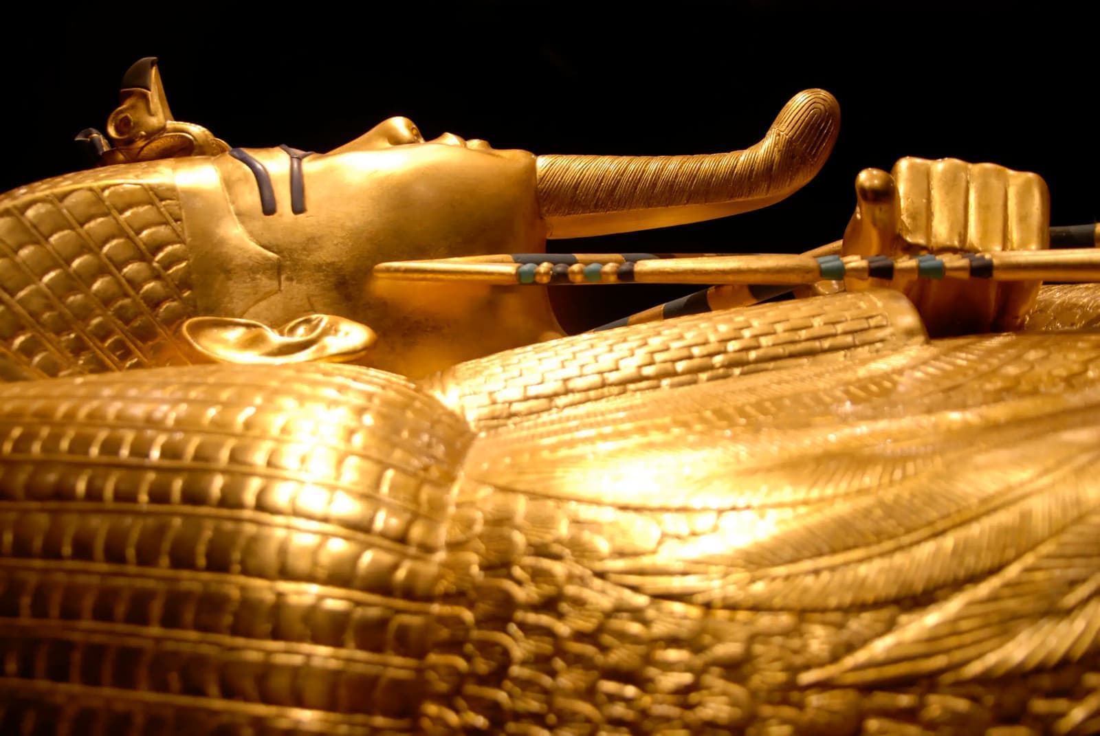 Day Hero King Tut's golden tomb, Cario, Egypt