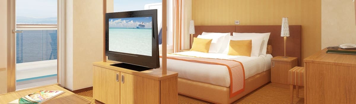Grand Suite stateroom, Carnival Breeze