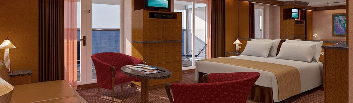 Grand Suite stateroom, Carnival Spirit