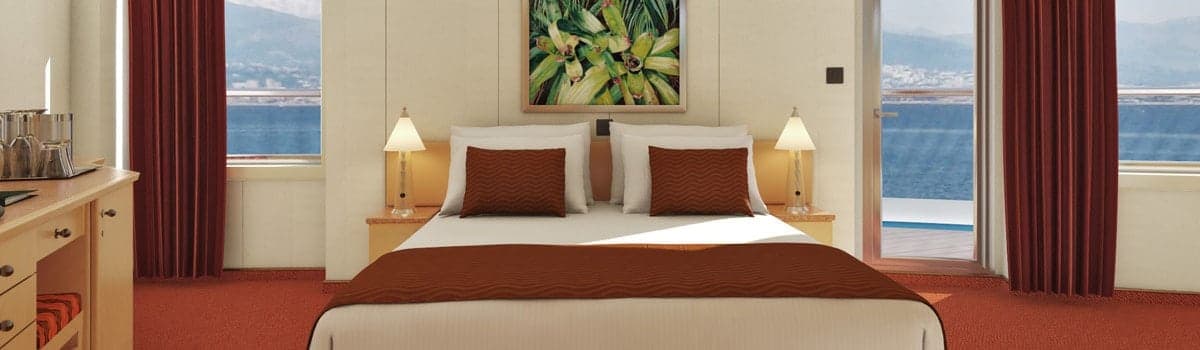 Premium Vista Balcony stateroom, Carnival Splendor