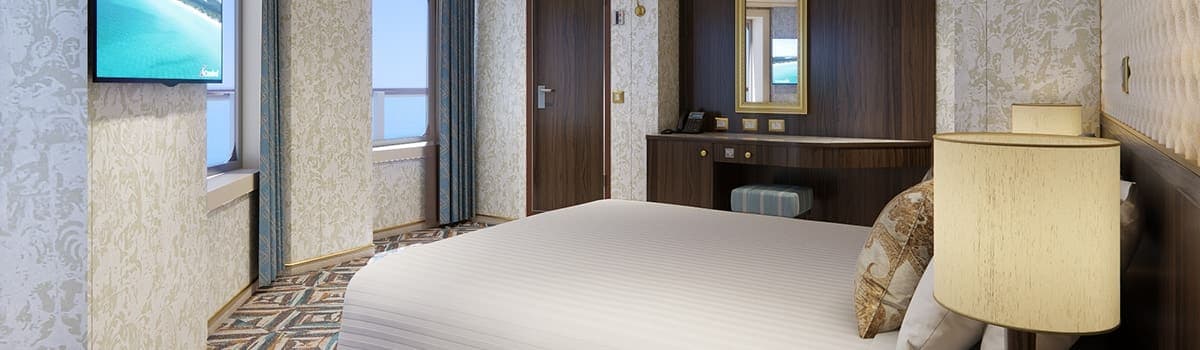 Terrazza Premium Vista Balcony stateroom, Carnival Venezia