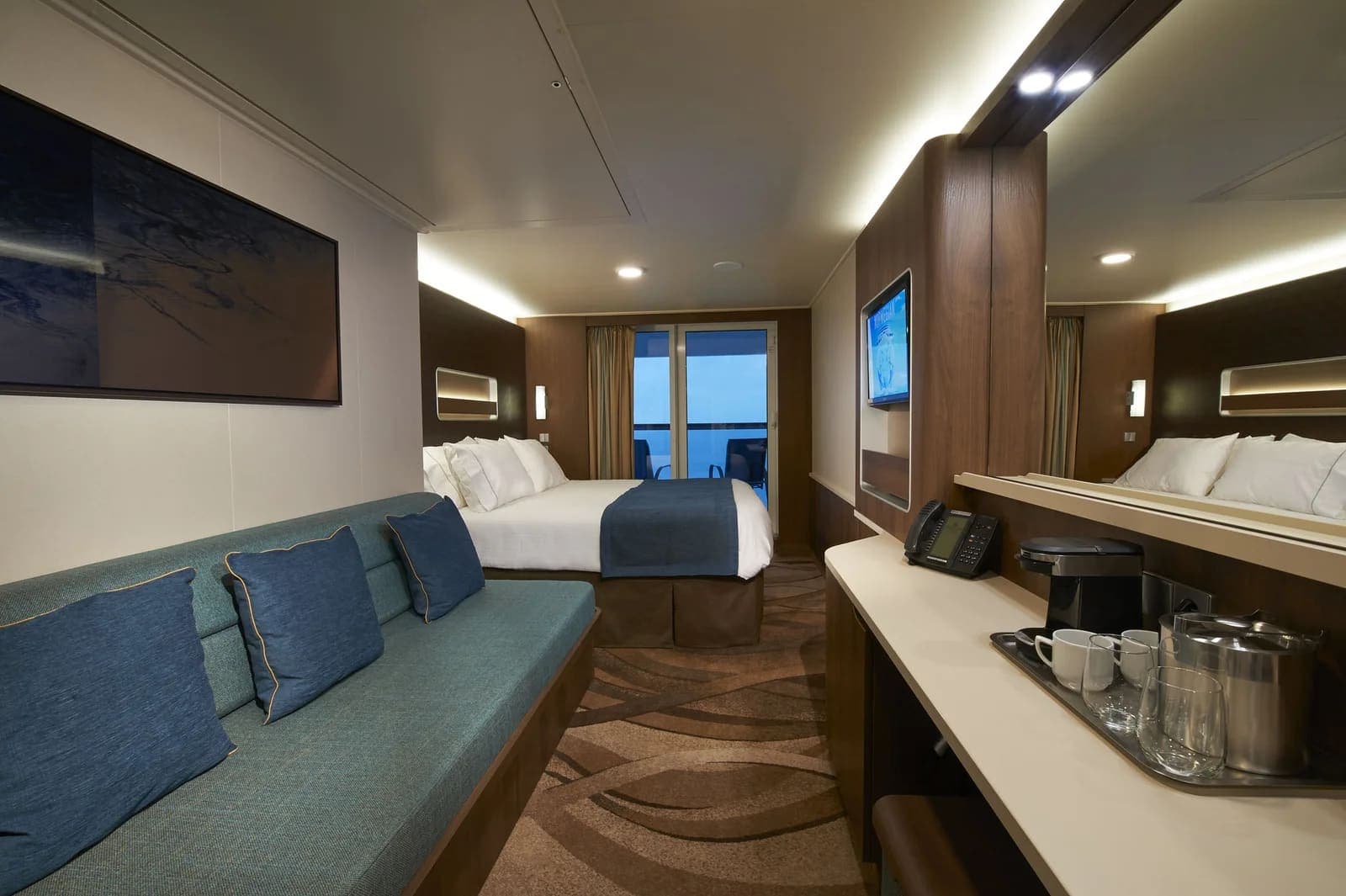 Aft-Facing Balcony, Norwegian Escape