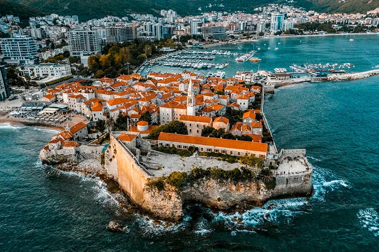 Old Of City Of Budva Montenegro