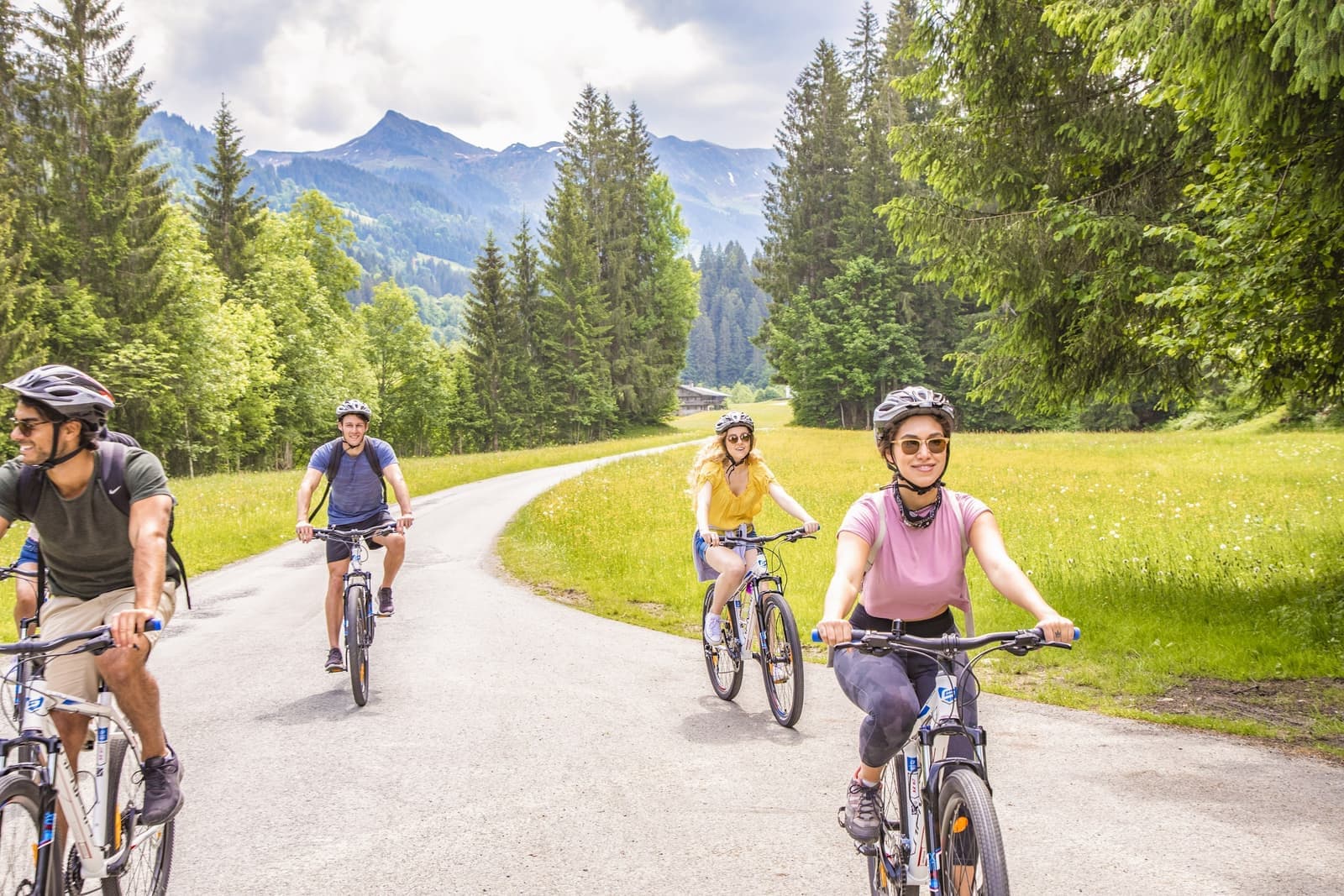 Bicycle ride through the Austrian Alps, Austria