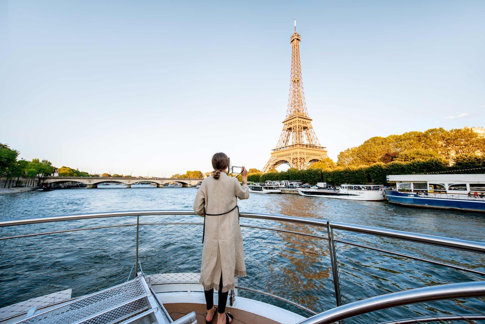 Cruise the Seine and view Paris, France