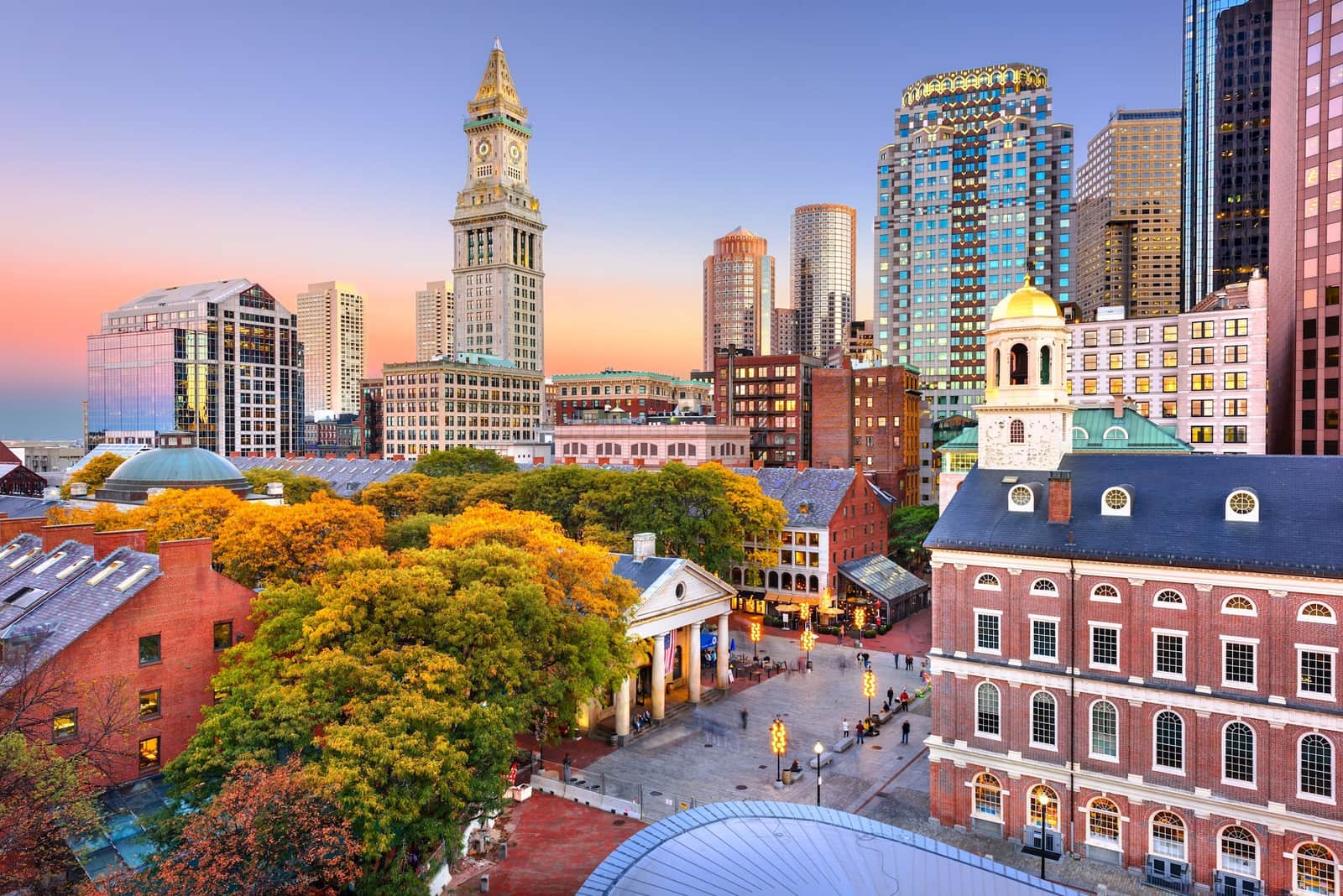 Downtown Skyline, Boston, USA