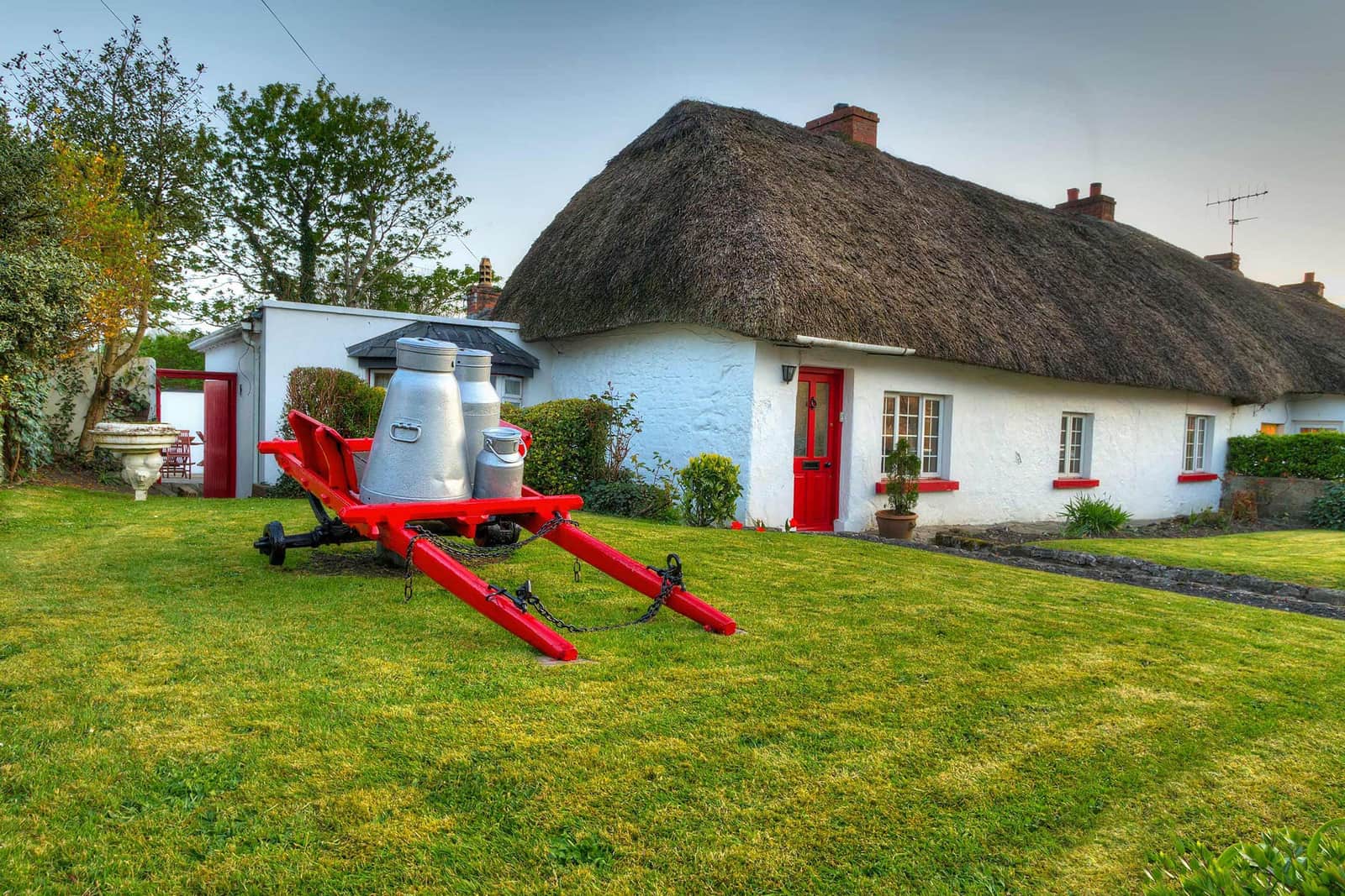 The thatched cottages of Adare, Ireland