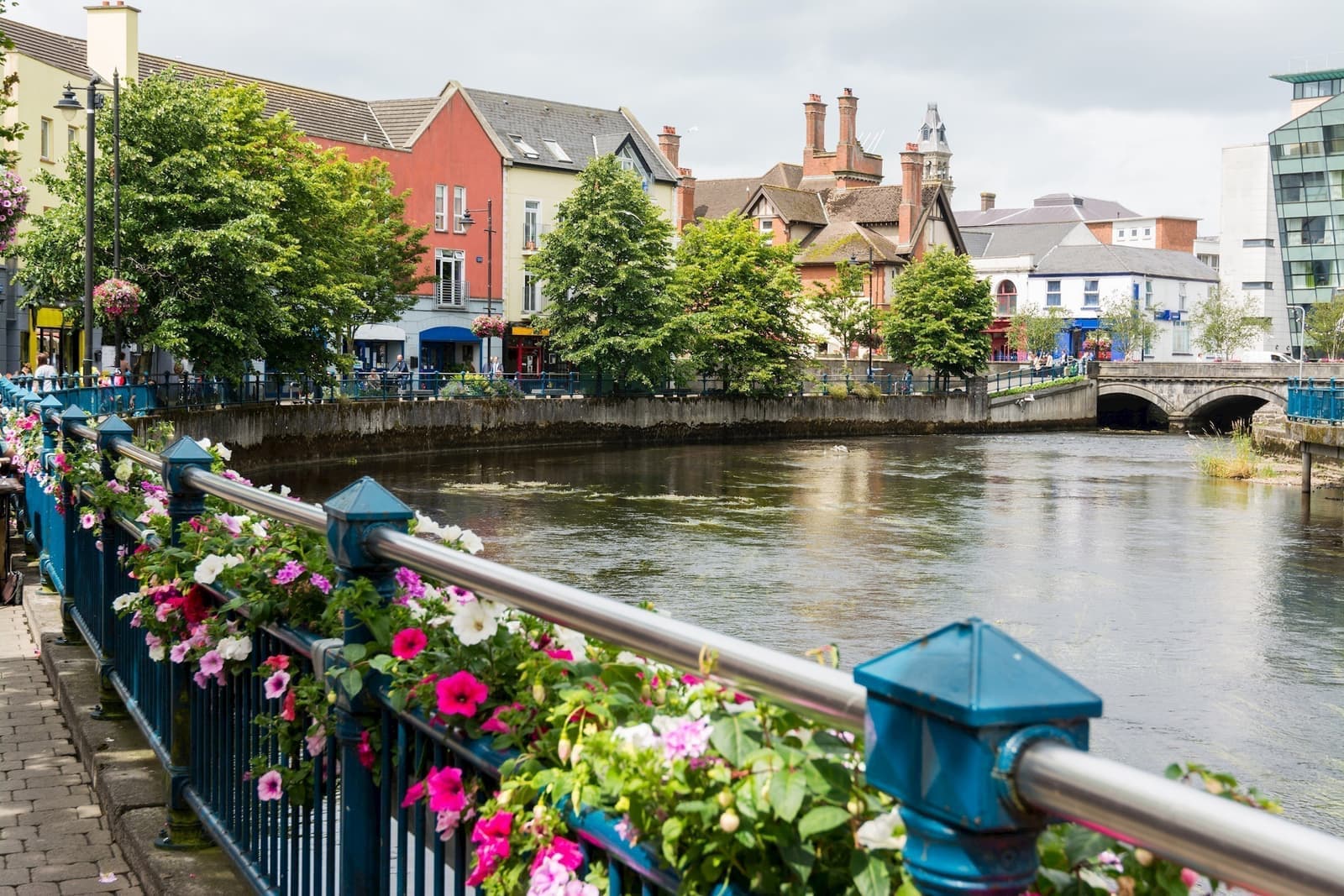 Town centre view of Sligo, Ireland