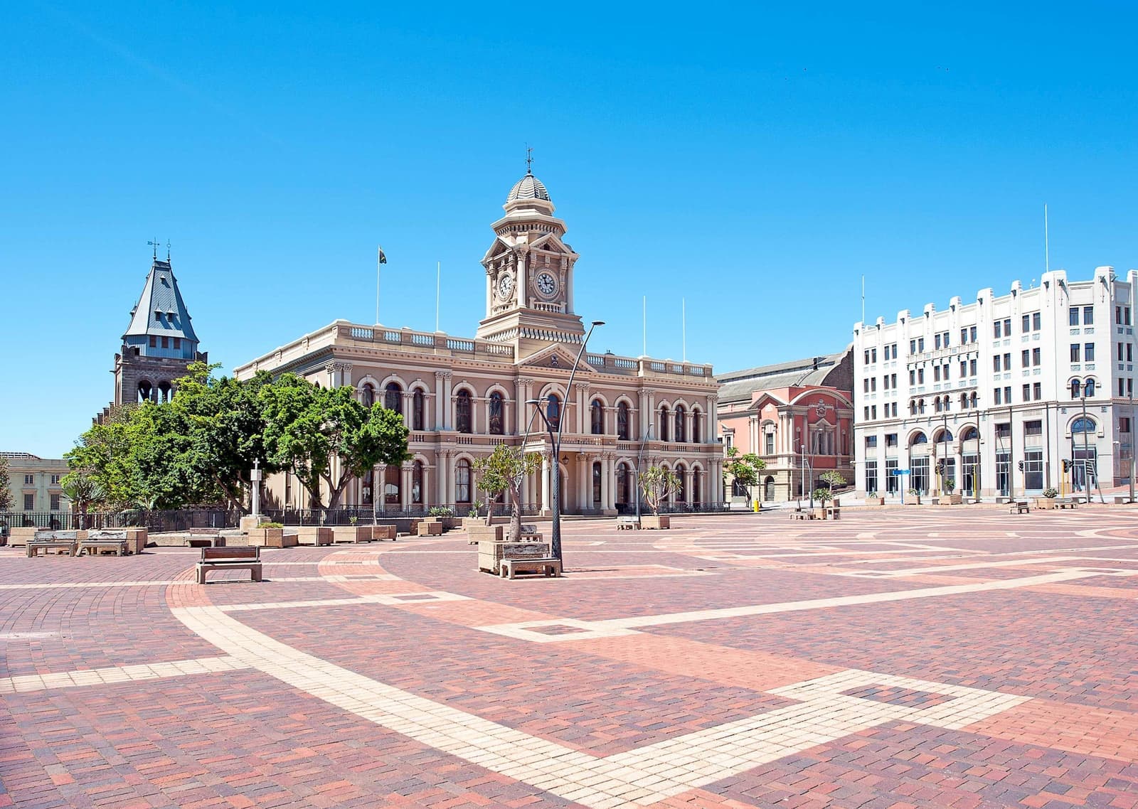 Town Hall and market square with surroundings, Gqeberha, South Africa
