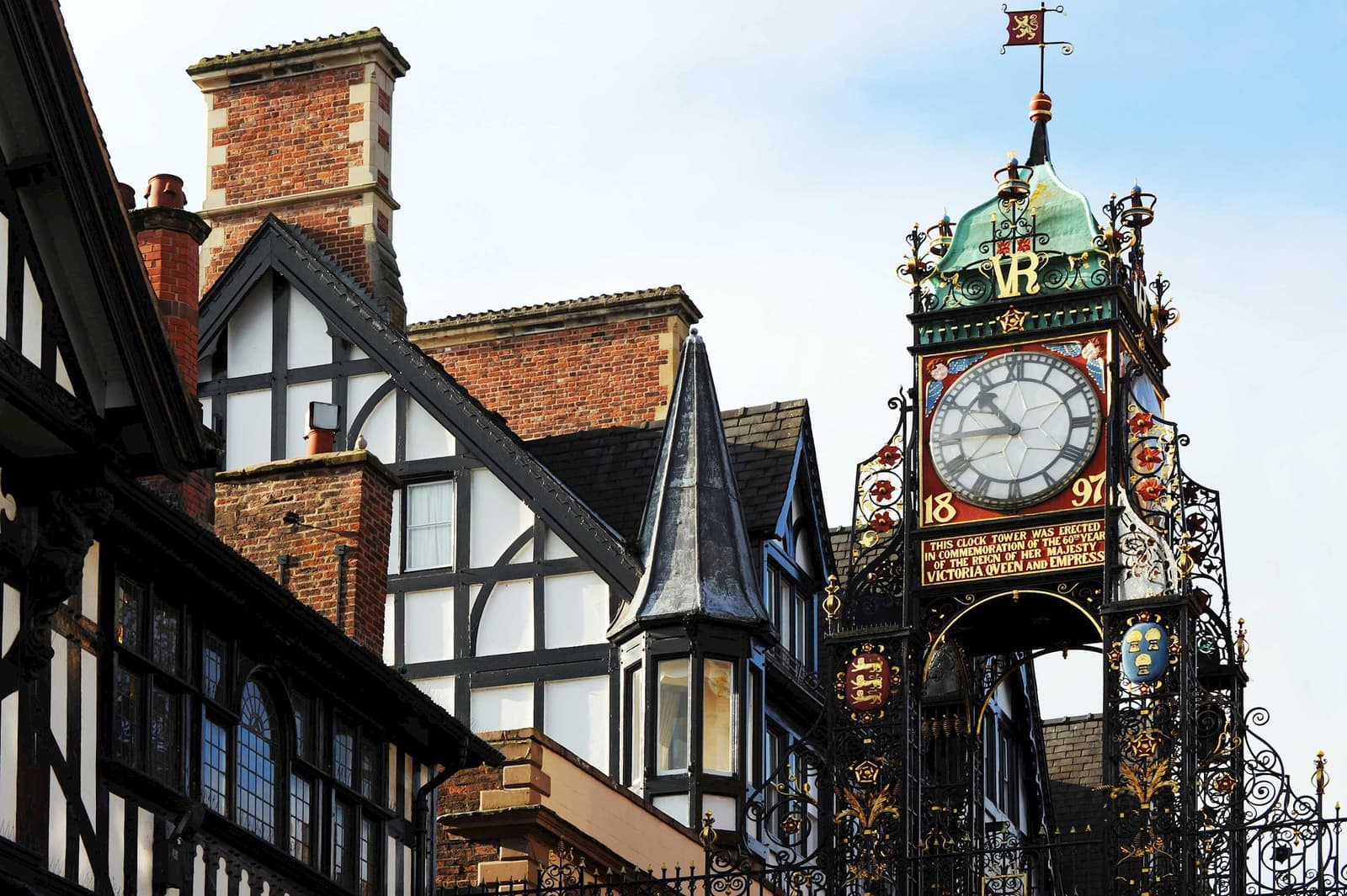 Chester Walls Clock in England