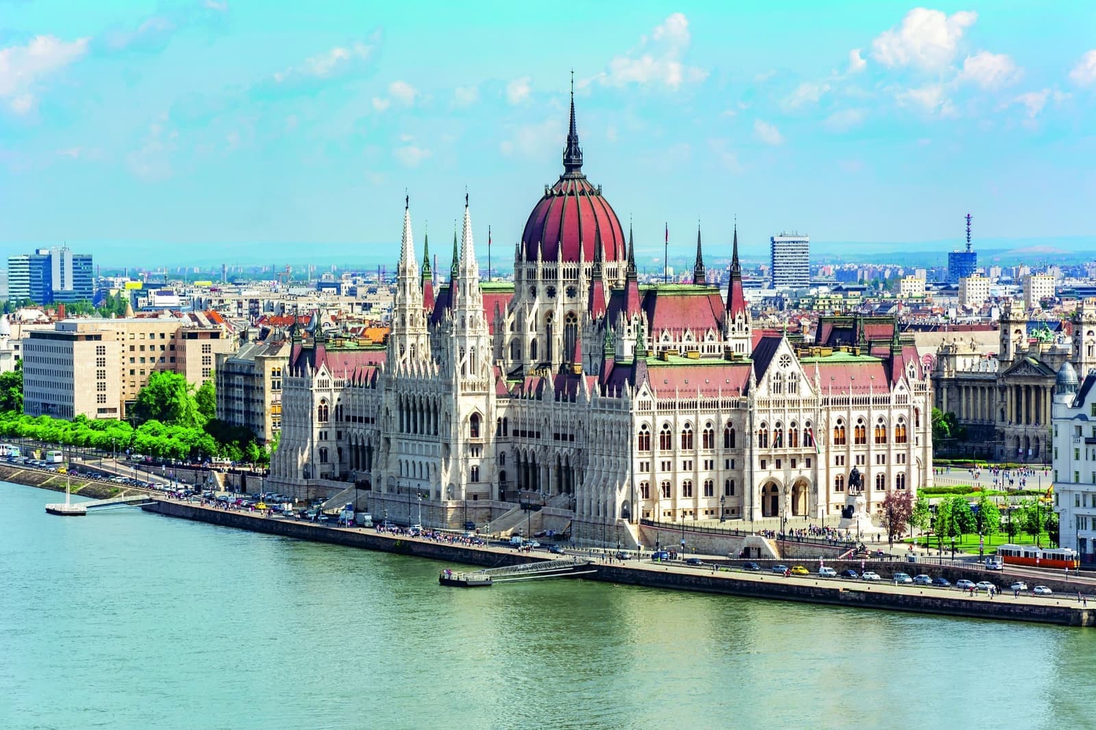 View of the Parliament, Budapest Hungary