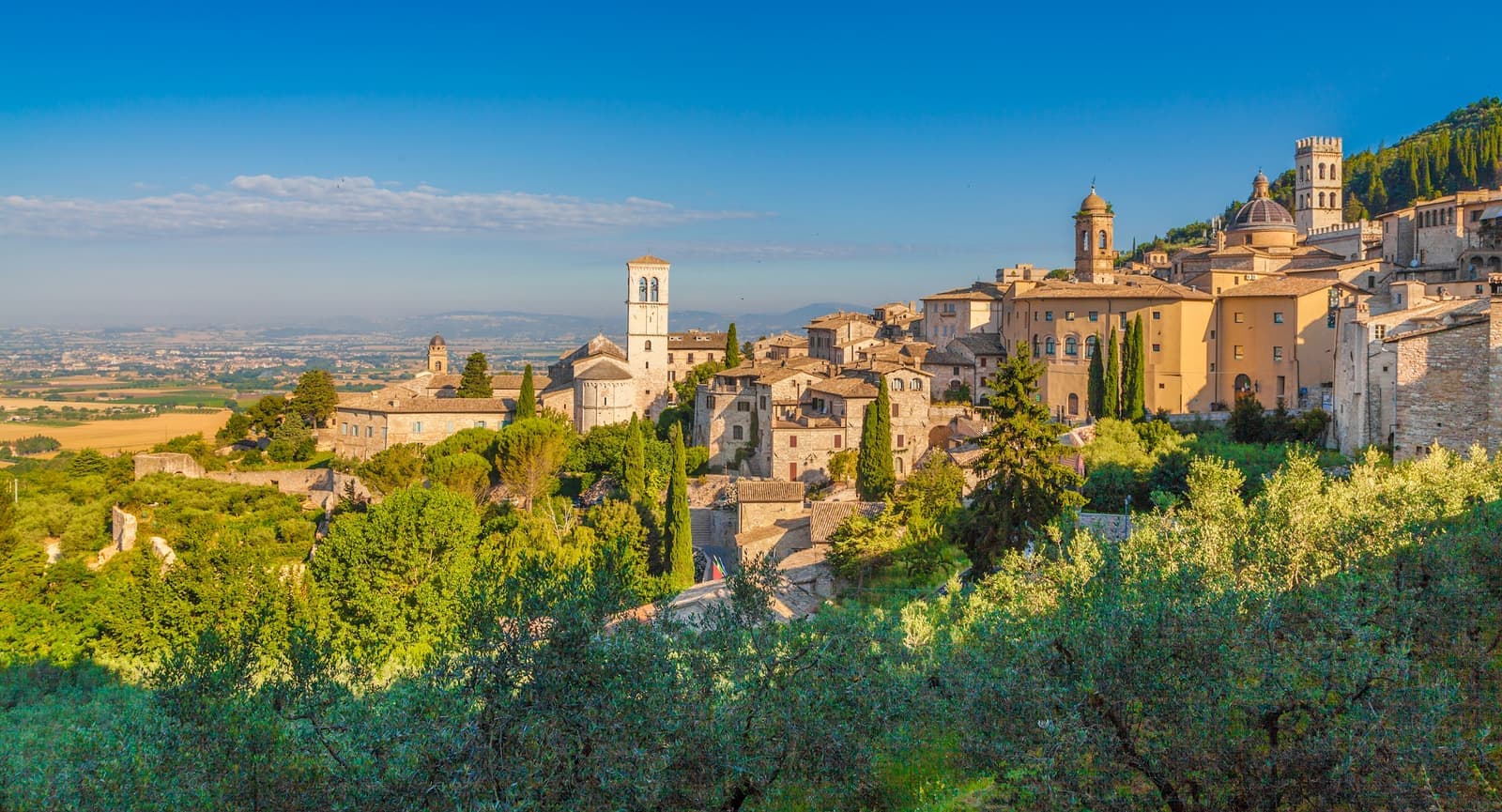 Townscape, Assisi, Italy