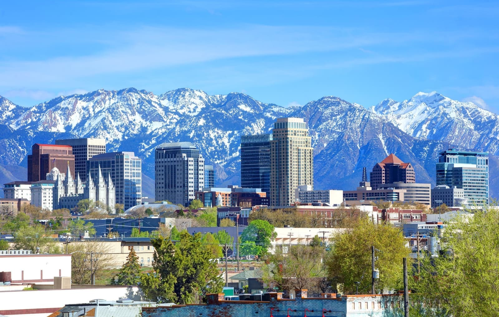Skyline, Salt Lake City, USA