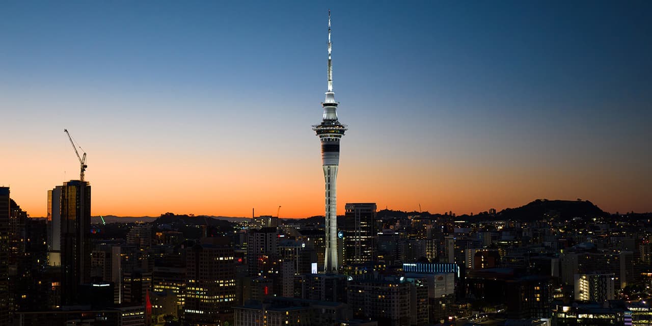 Auckland City at Night