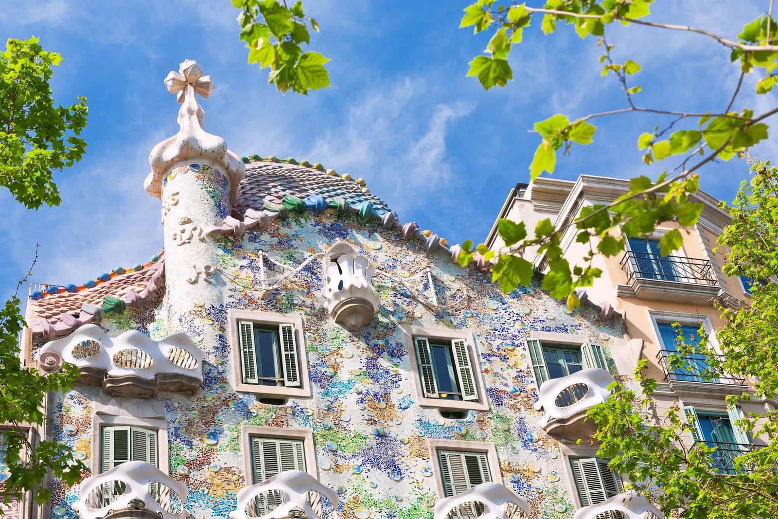 Casa Batlló in Barcelona, Spain