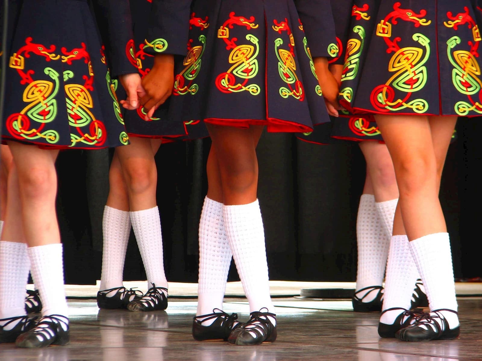 Dancers in County Wicklow, Ireland