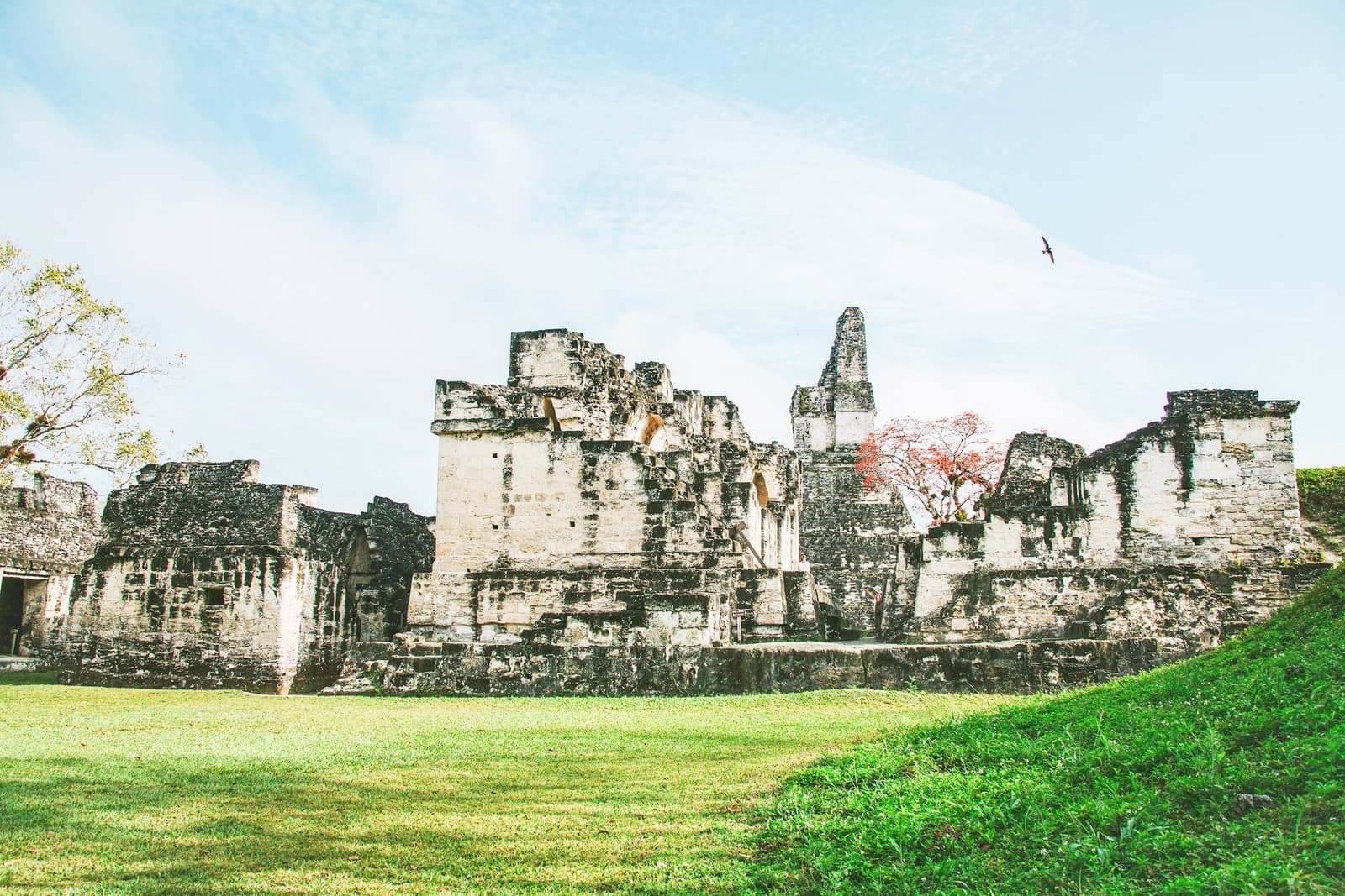 Ruins at Tikal National Park in Guatemala