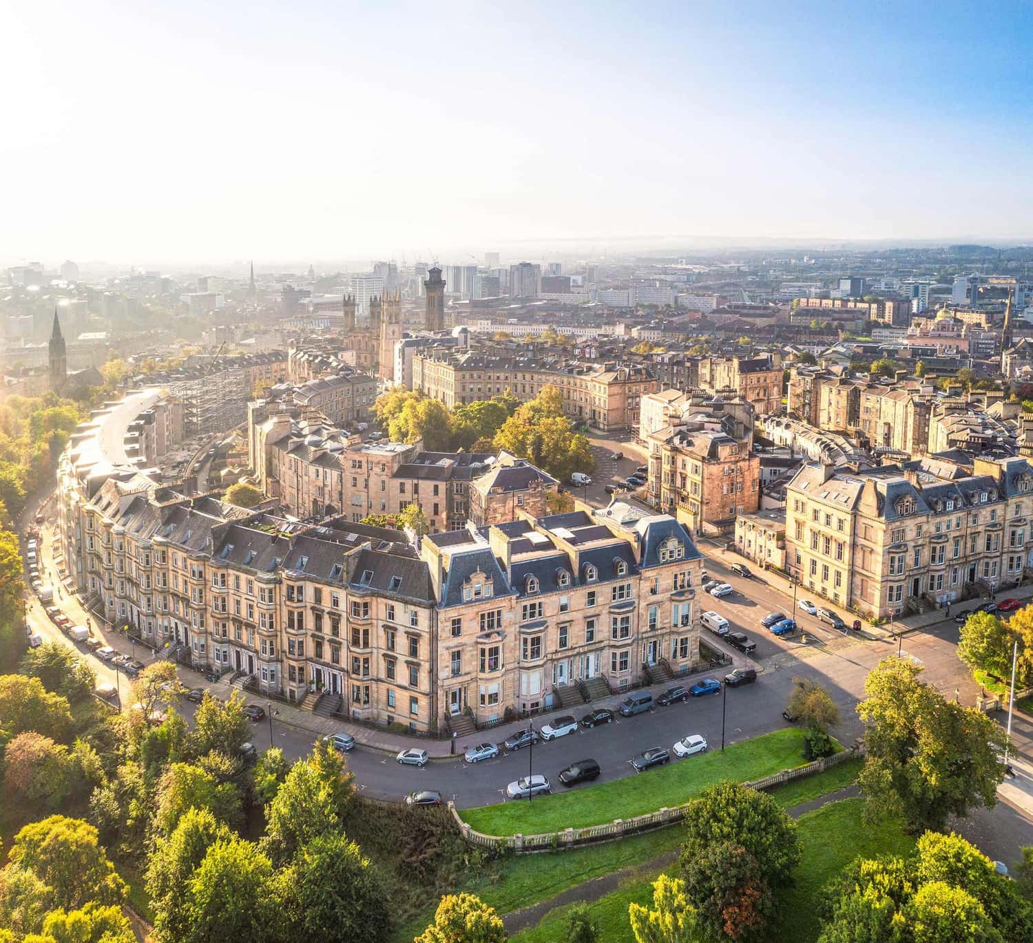 Park District in Glasgow, Scotland