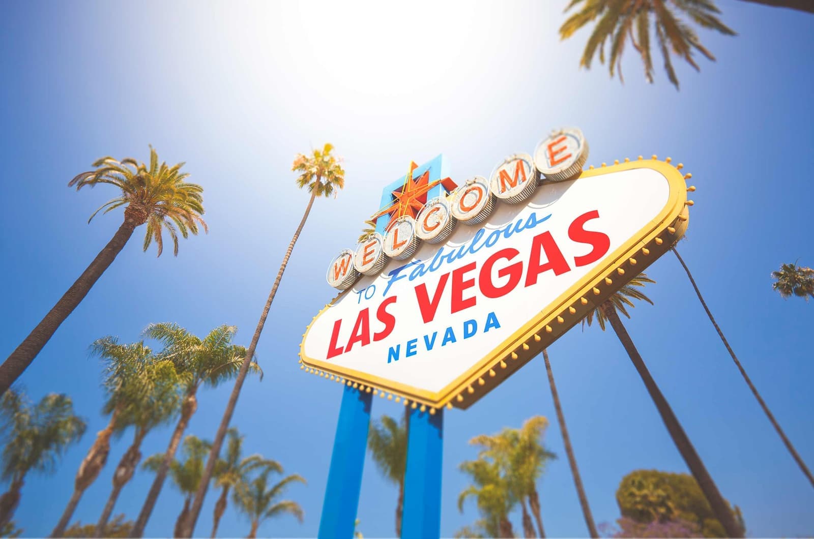 Iconic sign in Las Vegas, USA