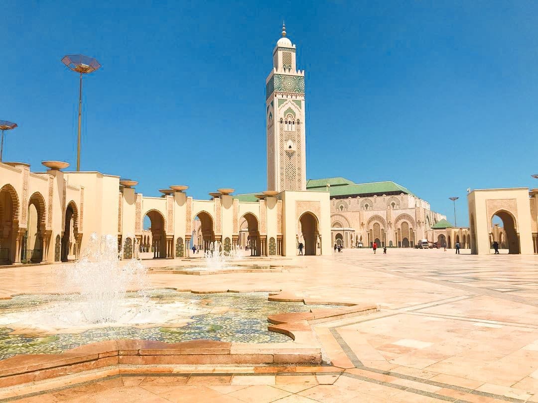 Hassan II Mosque in Casablanca, Morocco
