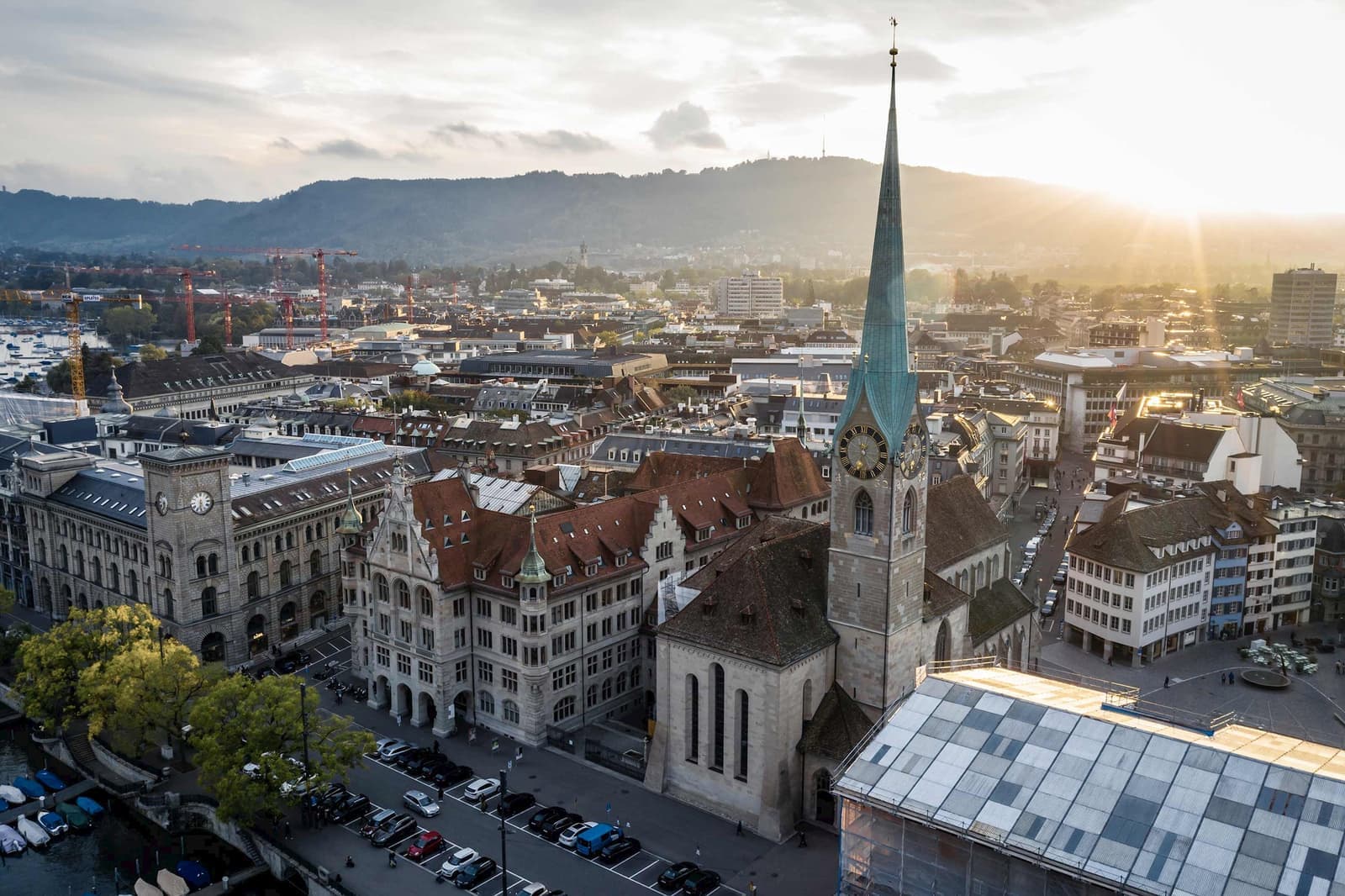 A view of Zurich, Switzerland