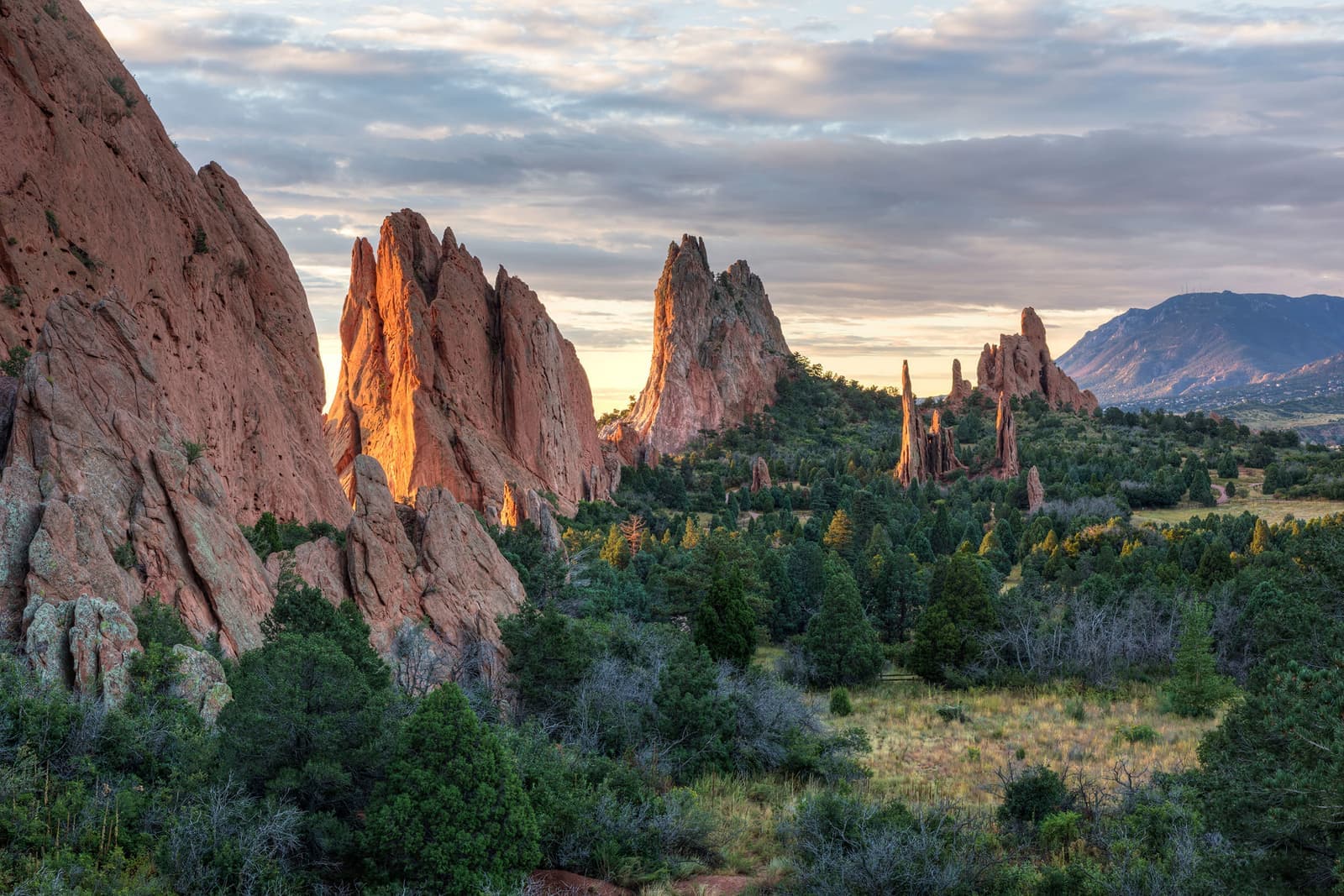 Garden of the Gods in Colorado, USA