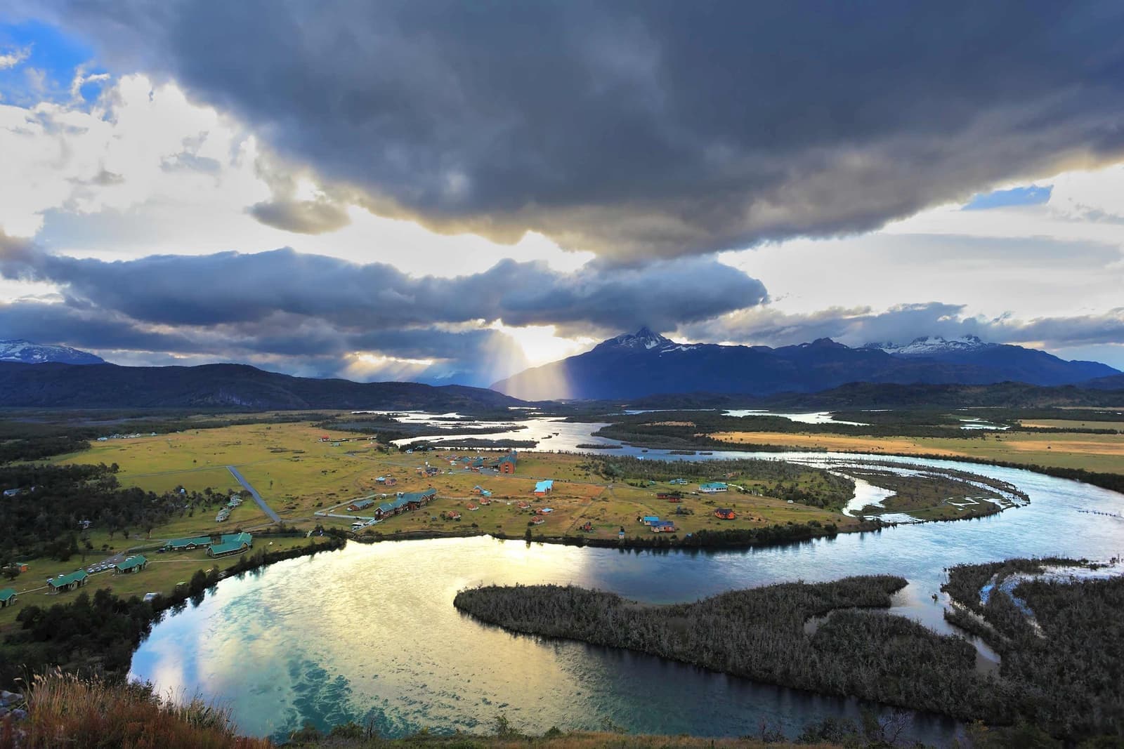 View of Serrano River, Chile