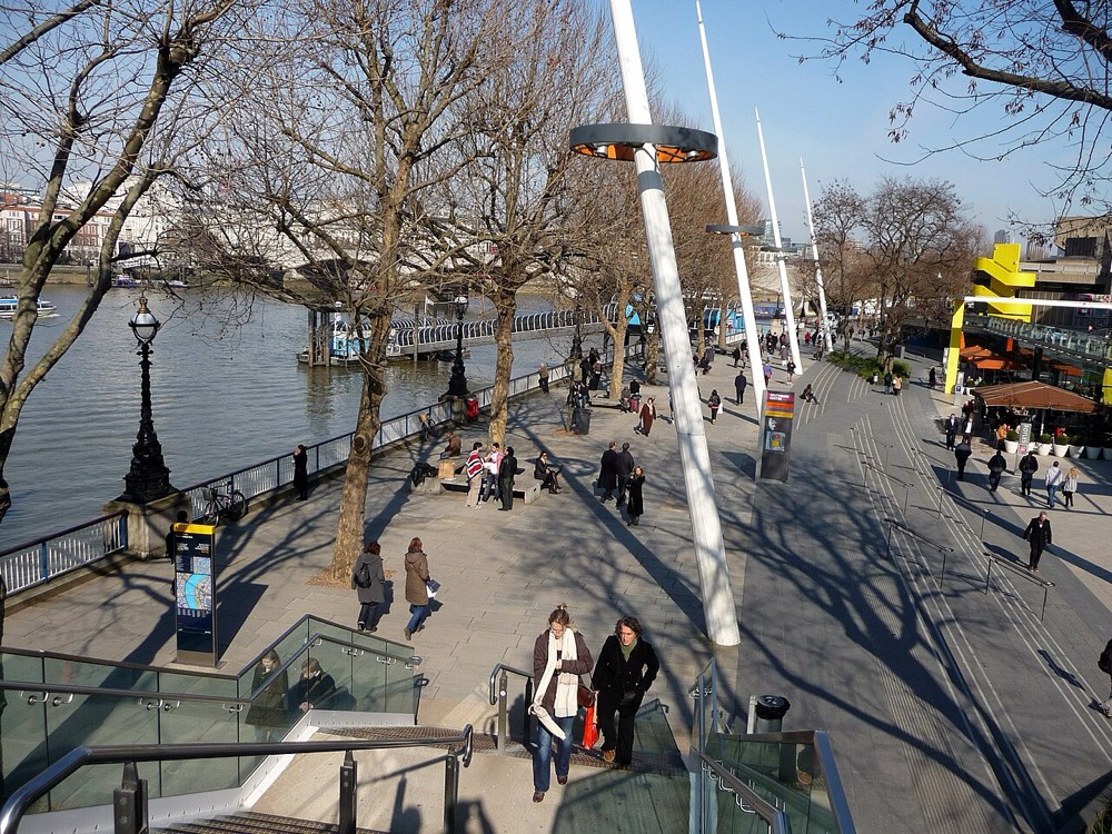 The South Bank walk